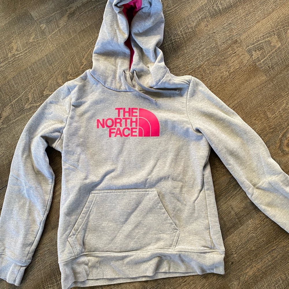 The North Face hooded sweatshirt